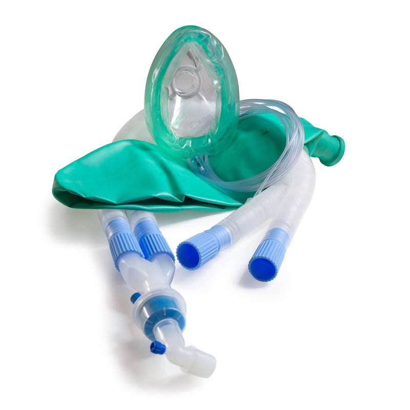 Anesthesia Breathing Circuit McKesson Expandable Tube 96 Inch Tube Dual Limb Adult 3 Liter Bag Single Patient Use (Case of 20)