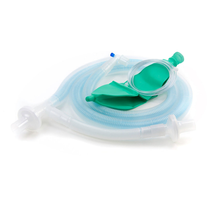 Anesthesia Breathing Circuit McKesson Expandable Tube 72 Inch Tube Single Limb Adult 2 Liter Bag Single Patient Use (Case of 20)