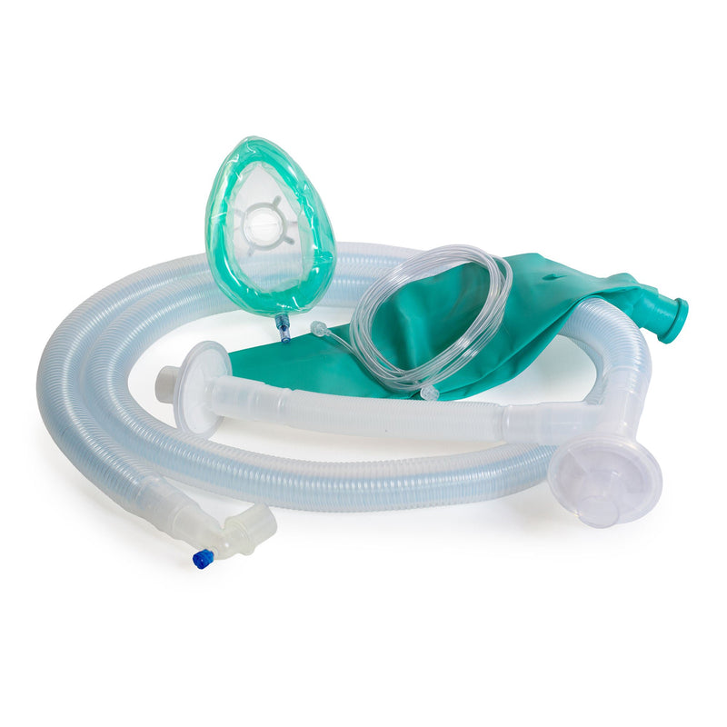 Anesthesia Breathing Circuit McKesson Expandable Tube 72 Inch Tube Single Limb Adult 3 Liter Bag Single Patient Use (Case of 20)