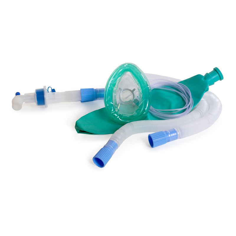 Anesthesia Breathing Circuit McKesson Expandable Tube 72 Inch Tube Dual Limb Adult 3 Liter Bag Single Patient Use (Case of 20)