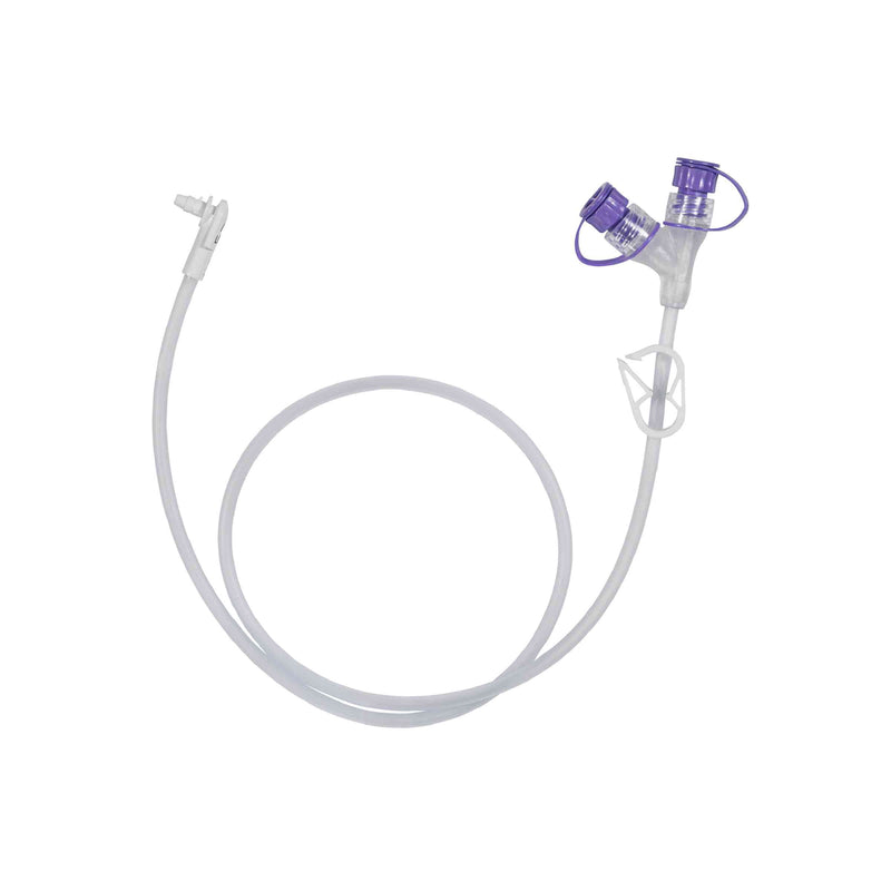 Enteral Feeding Extension Set MIC-Key 24 Inch For MIC-Key Low-Profile Gastrostomy, Jejunal, and Transgastric-Jejunal Feeding Tubes 