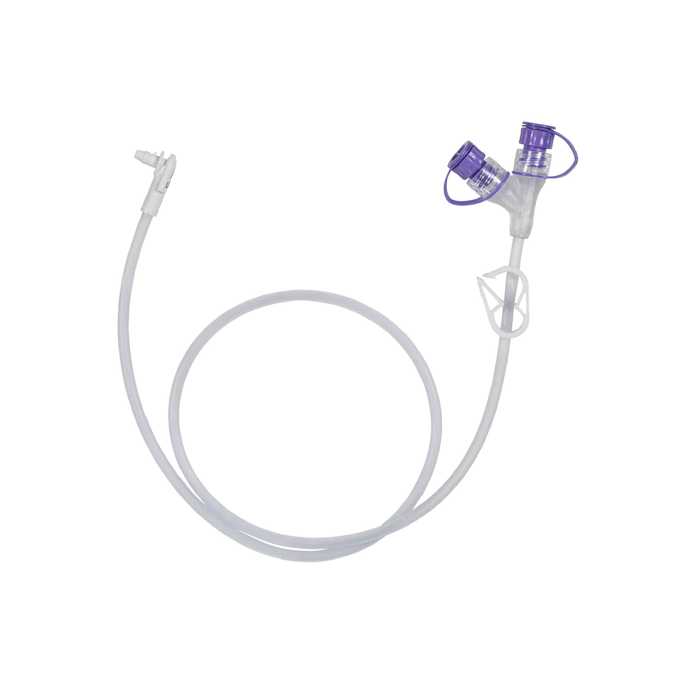 Enteral Feeding Extension Set MIC-Key 24 Inch For MIC-Key Low-Profile Gastrostomy, Jejunal, and Transgastric-Jejunal Feeding Tubes 
