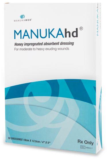 Honey Impregnated Wound Dressing MANUKAhd Square 2 X 2 Inch Sterile