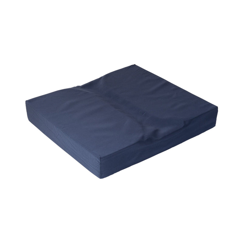 Coccyx Relief Seat Cushion DMI Dual Cut Foam 18 W X 16 L X 3 D Inch Foam (Each)