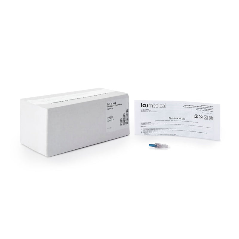 Needleless Connector MicroClave Neutral Displacement (Case of 100)