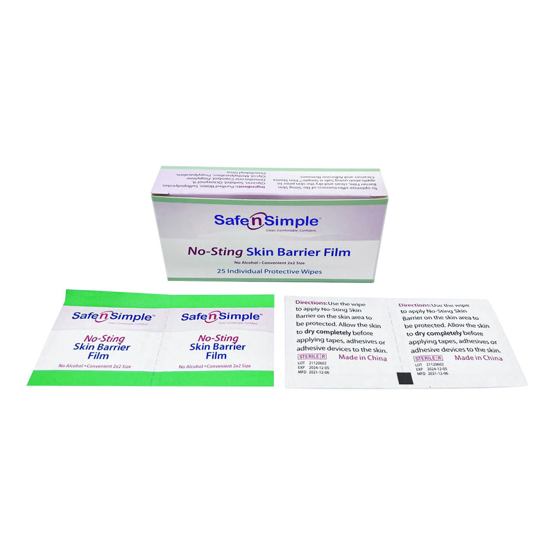 Safe n Simple Barrier Wipe (Case of 2500)