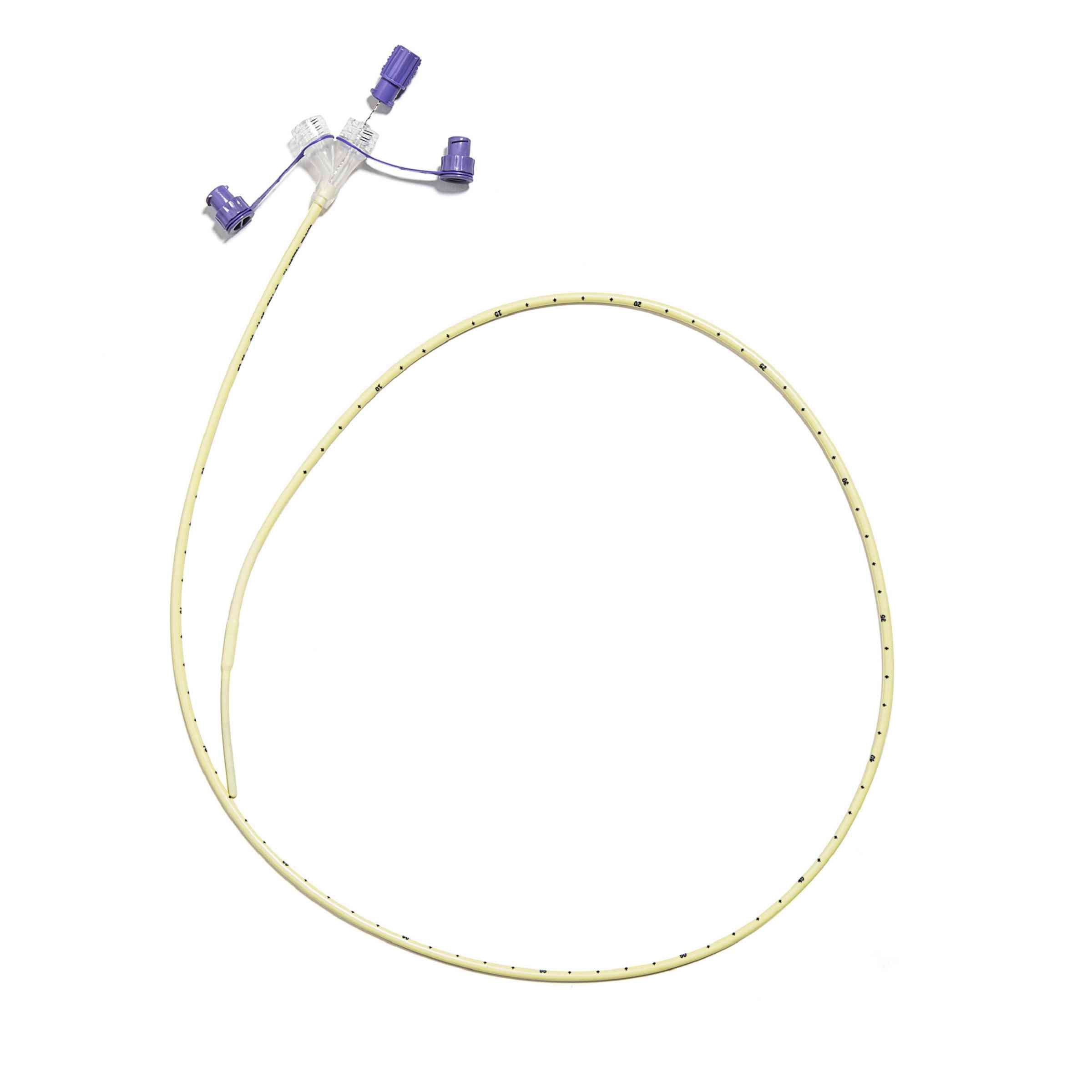 Nasogastric Feeding Tube with ENFIT Connector CORFLO ULTRA-Lite NG 5 Fr. 22 Inch Tube Polyurethane Sterile