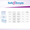 Safe n Simple Adhesive Remover Wipes (50/PK) 