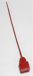 TAMPER EVIDENT SEAL RED (DROP)