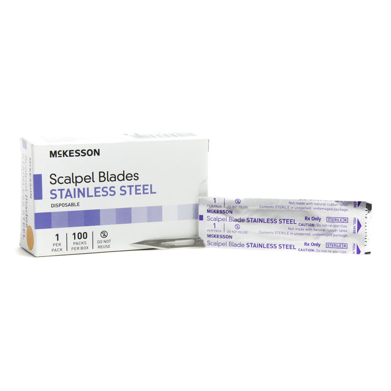 Surgical Blade McKesson Brand Stainless Steel No. 11 Sterile (Case of 1000)