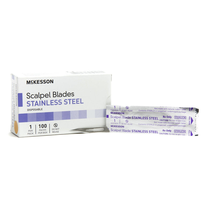Surgical Blade McKesson Brand Stainless Steel No. 11 Sterile (Case of 1000)