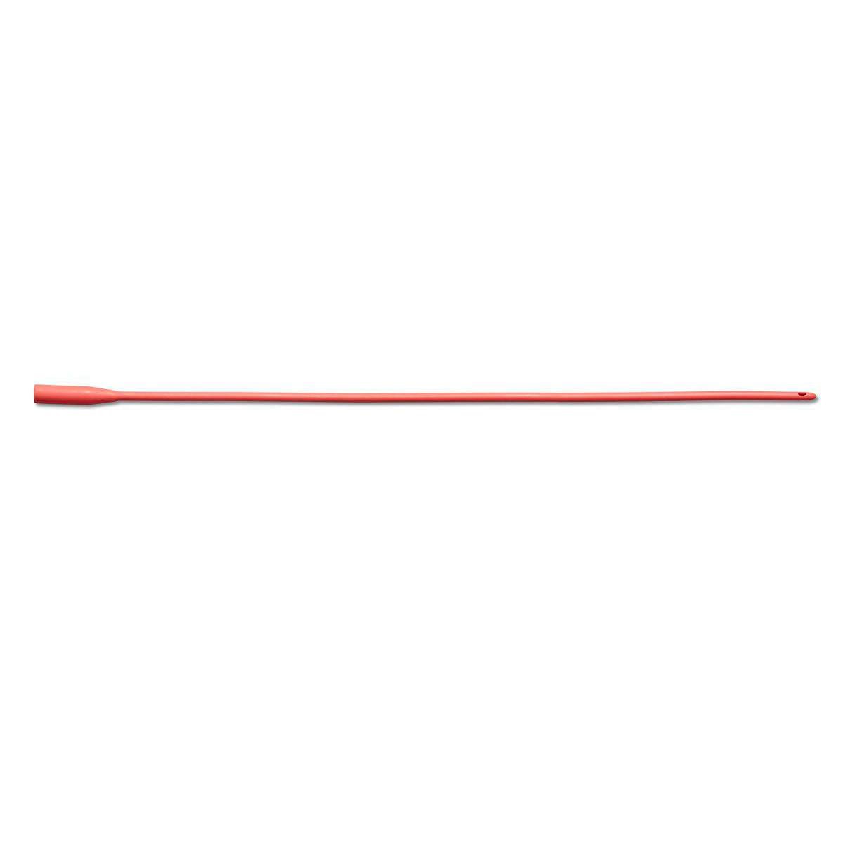 Medline Urethral Catheter Medline Round Tip Red Rubber 15 Fr. 16 Inch Length (DYND13515 / CS) 
