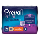 Prevail Per-Fit Women Extra Absorbent Underwear, Extra Large (Case of 56)