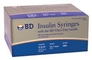 SYRINGE INSULIN 1/2CC ULTRAFINE 30GX1/2 100/SP 5SP/CS