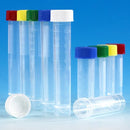 TUBE TRANSPORT 10ML W/BLUSCREW CAP 1000/CS