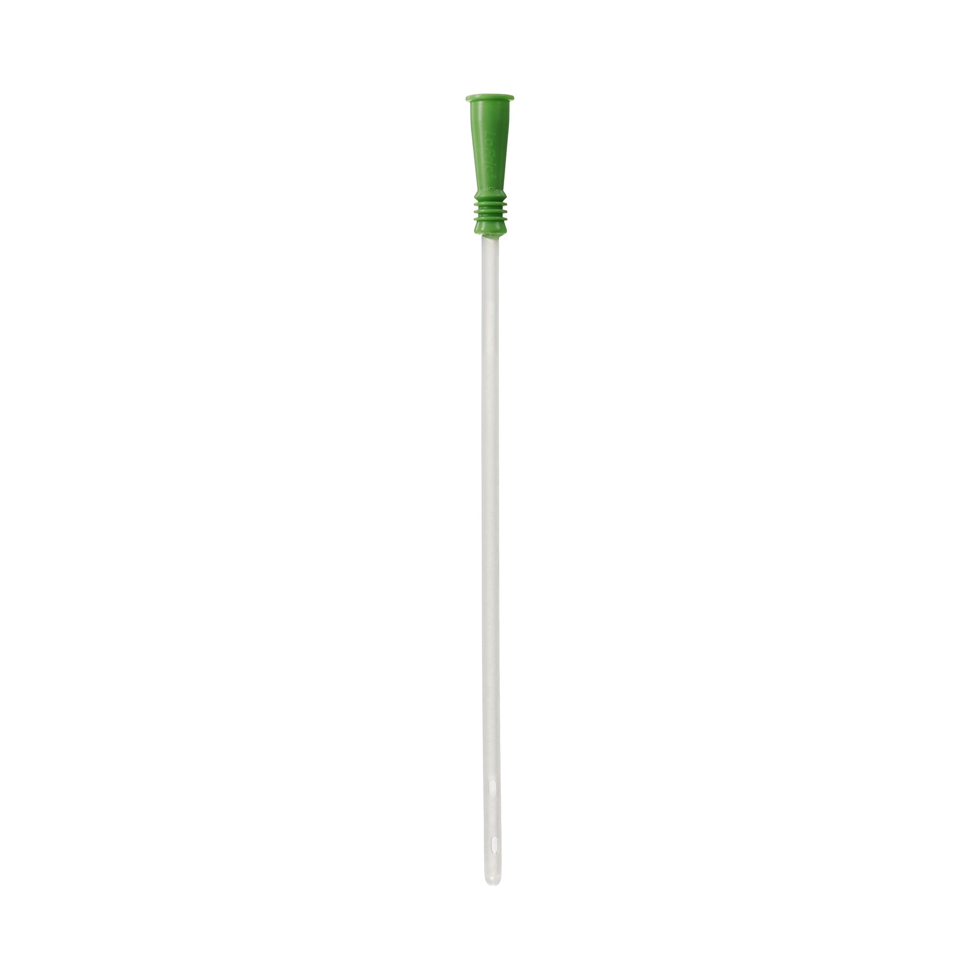 Urethral Catheter Lofric Coude Tip Hydrophilic Coated PVC 14 Fr. 16 Inch Length 