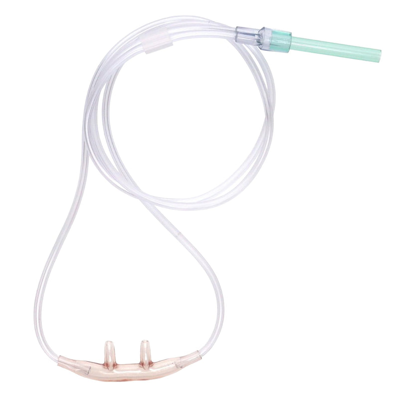 Nasal Cannula Salter Labs Adult Curved Prongs 4 Foot Tubing Low Flow Rate