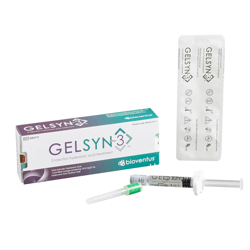 Gelsyn-3 Sodium Hyaluronate 16.8 mg / 2 mL Injection 2 mL 