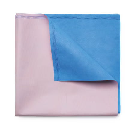 Surgical Instrument Wrap 36 X 36 Inch, Blue and Pink, SMS Polypropylene (75/CS)