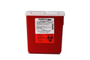 CONTAINER SHARPS 2.2QT REDROTARY LID 60/CS