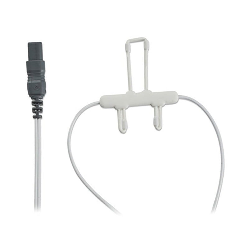 Thermistor Airflow Sensor Adult, Single Channel Oral/Nasal, 78 Inch Cable Length For Embla System with Key Connector 