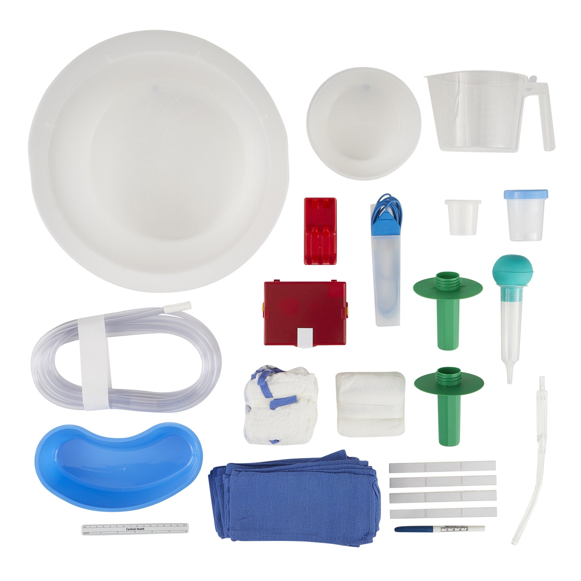 Surgical Single Basin Set-Up Kit Cardinal Health Major Single Basin Sterile 