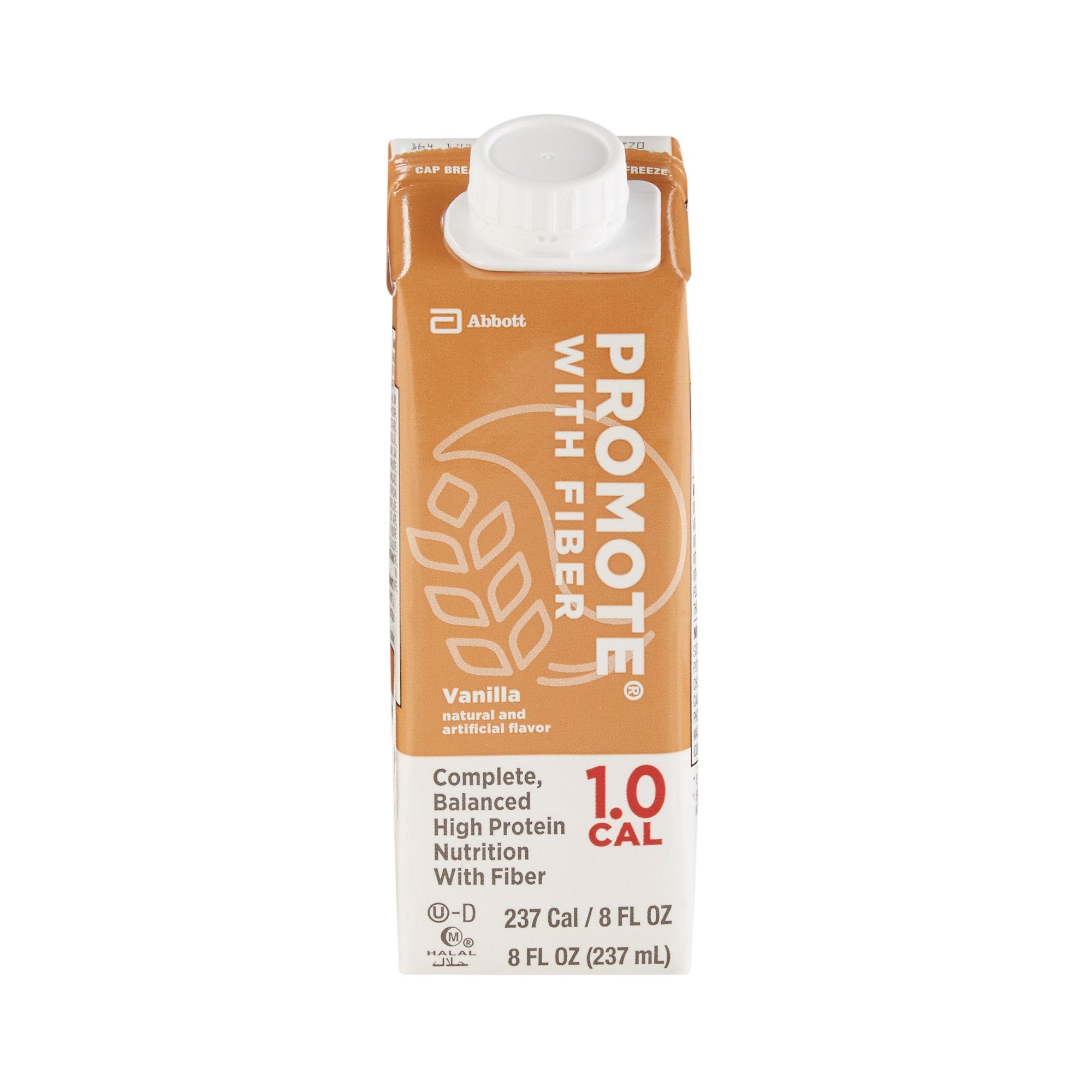Oral Supplement Promote with Fiber Vanilla Flavor Liquid 8 oz. Carton 