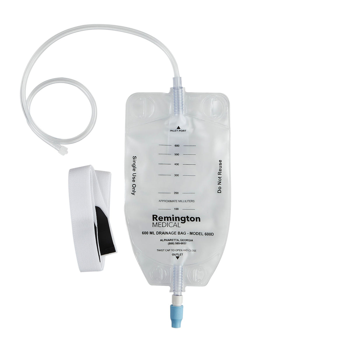 Nephrostomy Drainage Bag Remington (Box of 20)