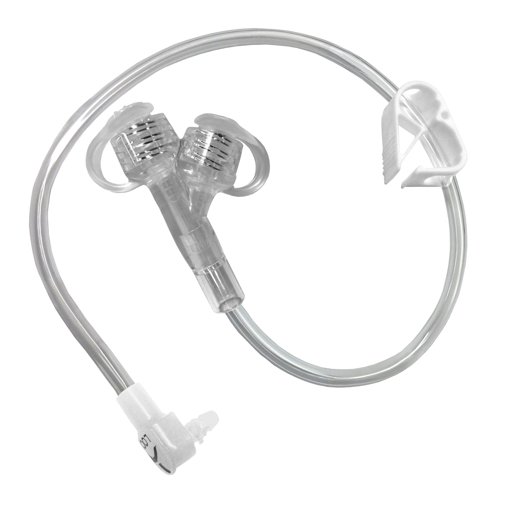 Right Angle Connector with Male ENFit and TRN203 G-JET 12 Inch 