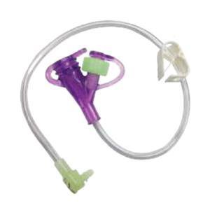 Gastric Extension Set with Purple Hybrid Y-Port G-JET 12 Inch 