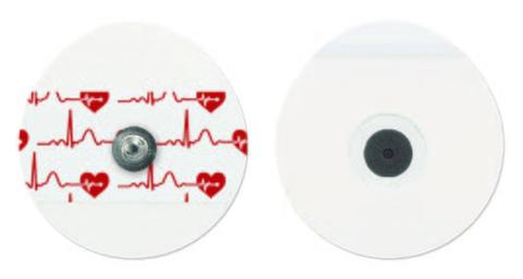 ECG Monitoring Electrode Snap Connector Foam Backing Adult Non-Radiolucent 50 per Pack (Case of 1000)