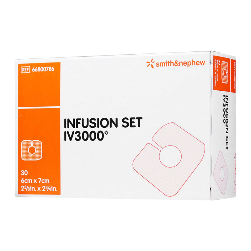 IV Dressing IV3000 Infusion Set Film 2-3/8 x 2/3/4 Inch Sterile (Case of 600)