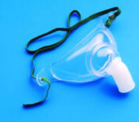 Tracheostomy Mask AirLife Collar Style Adult Large Adjustable Head Strap 