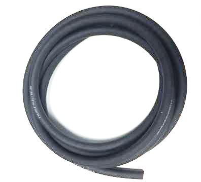 BR Surgical Suction tubing for ENT treatment cabinets, black, reusable, 10ft 