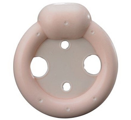 Pessary Milex Ring with Knob / Folding Size 1 Silicone / Metal (Each)