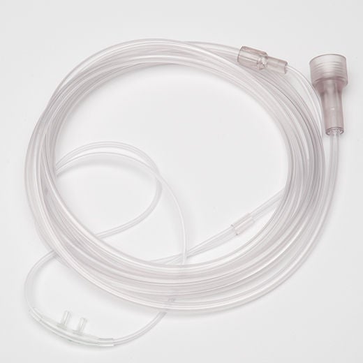 Nasal Cannula Infant Curved Prongs 7 Foot Tubing Low Flow Rate