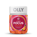 Dietary Supplement OLLY Laser Focus B6 / B12 / Ginseng / Alpha GPC 2 mg - 50 mcg - 100 mg - 20 mg Strength Gummy 36 per Bottle Berry Tang Flavor