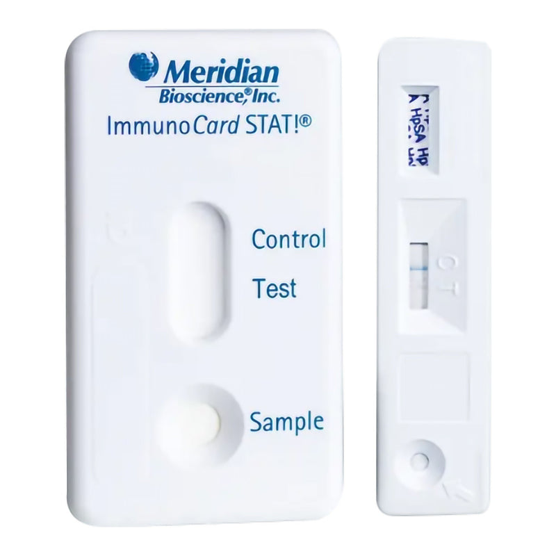 Respiratory Test Kit Immunocard STAT! Influenza A + B 32 Tests CLIA Waived Sample Dependent 