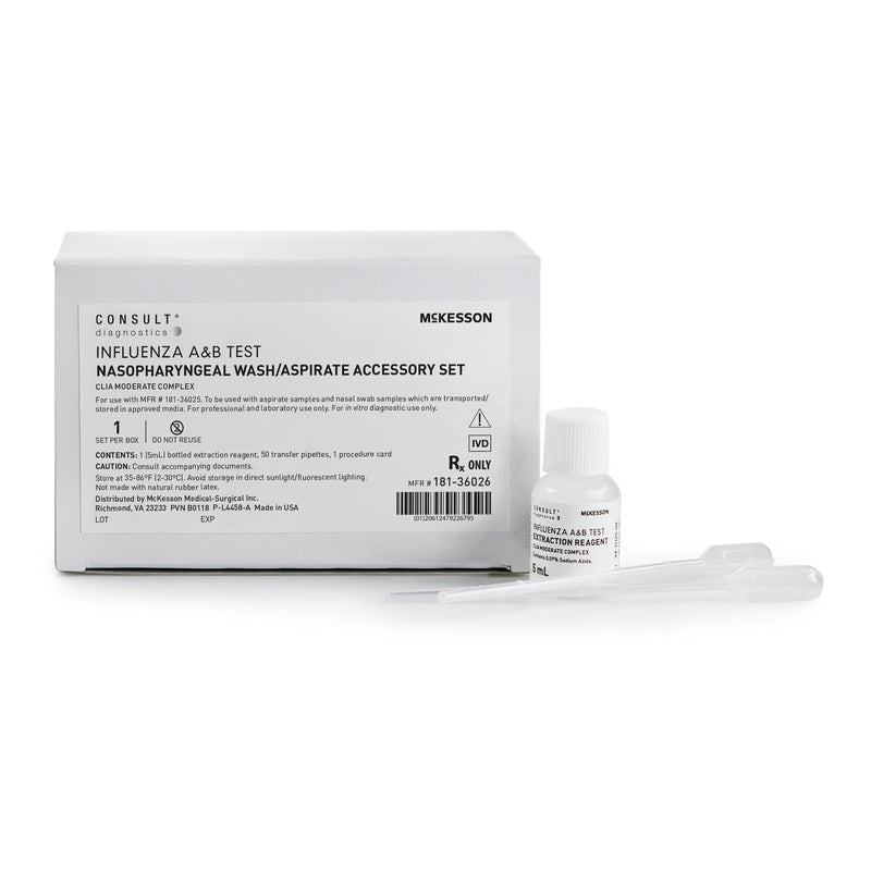Flu Test Accessory Set Consult For use with McKesson Influenza Test