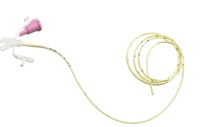 Nasogastric / Nasointestinal Feeding Tube Corflo 5 Fr. 22 Inch Tube Polyurethane Sterile 