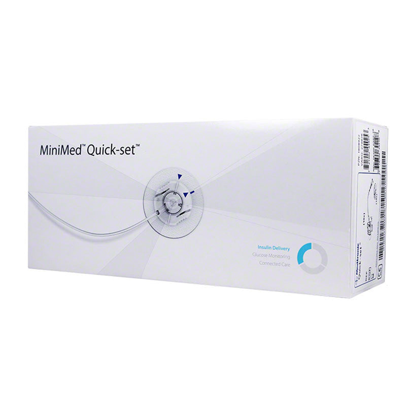 Insulin Infusion Set SilhouetteParadigm 13 mm 23 Inch Tubing Without Port (Box of 10)