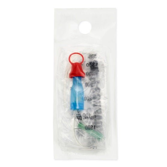 Intermittent Closed System Catheter Advance Plus Touch Free Straight Tip 14 Fr. Hydrophilic Coated PVC (Box of 100)