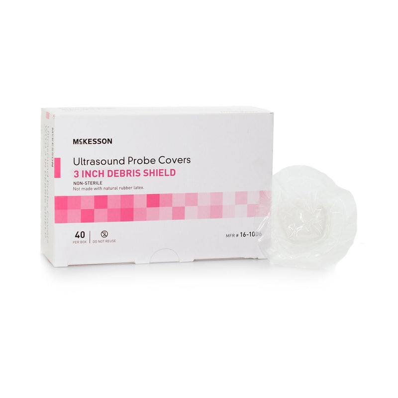 Ultrasound Probe Cover with Debris Shield McKesson 1 X 8 Inch Non Latex NonSterile Rolled (Case of 800)