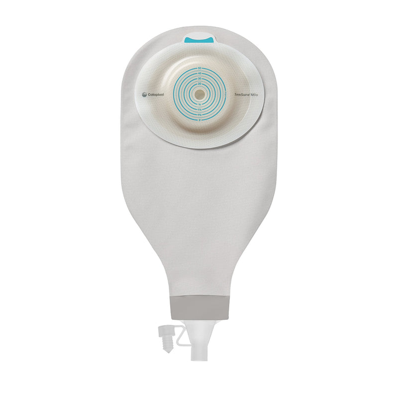 Ostomy Pouch SenSura Mio High Output One-Piece System Convex, Trim to Fit 3/8 to 2 Inch Stoma Drainable 