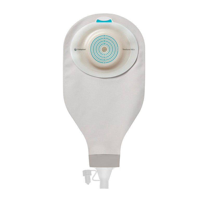 Ostomy Pouch SenSura Mio High Output One-Piece System Convex, Trim to Fit 3/8 to 2 Inch Stoma Drainable 