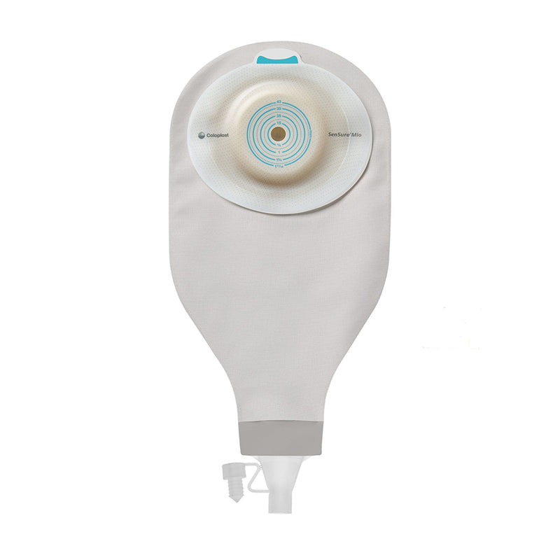 Ostomy Pouch SenSura Mio High Output One-Piece System Convex Light, Trim to Fit 10 to 43 mm Stoma Drainable 