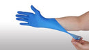GLOVE EXAM NITRILE PF THIN MDTEXT NS BLUE 300/BX 10BX/CS