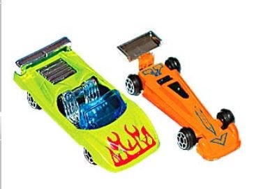 Toys Kids Love Stickers 25 per Pack Die Cast Car 2-3/4 Inch Length (Case of 20)