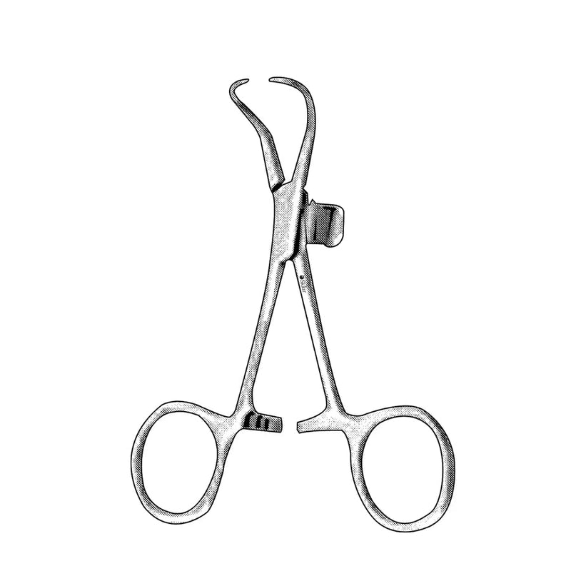 Sklar Backhaus Towel Clamp - 4-1/4", with Tube Holder - 47-2947 