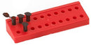 RACK TUBE MICROCENTRIFUGE PP1.5ML/2.0ML 20-PLACE RED